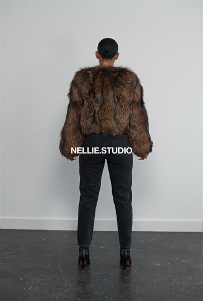 The Collarless Silver Coat