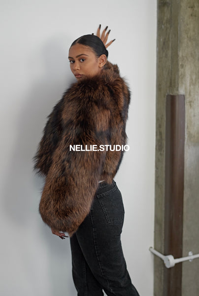 The Collarless Silver Coat