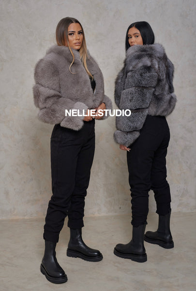 The Cropped Collared Coat