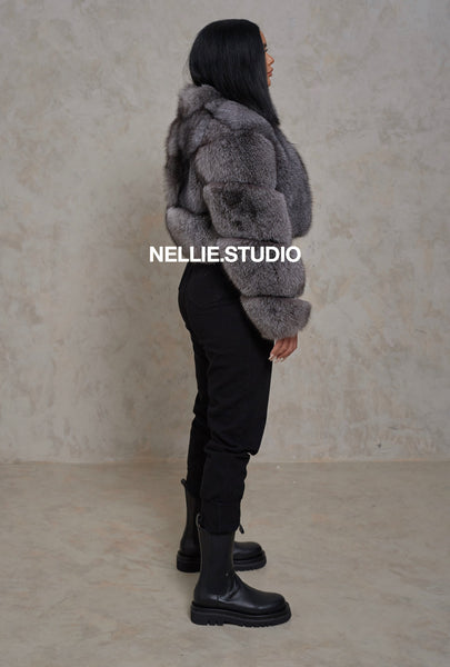 The Cropped Collared Coat