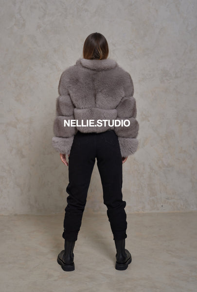 The Cropped Collared Coat