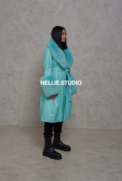 The Leather Mac Coat