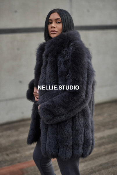 The Vertical Panel Coat