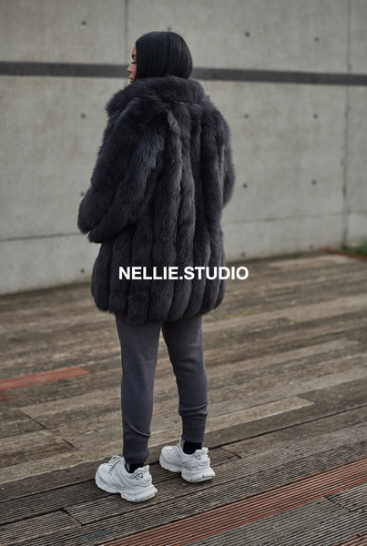 The Vertical Panel Coat