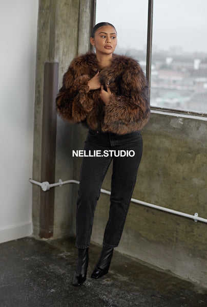 The Collarless Silver Coat