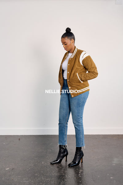 The Classic Suede Bomber
