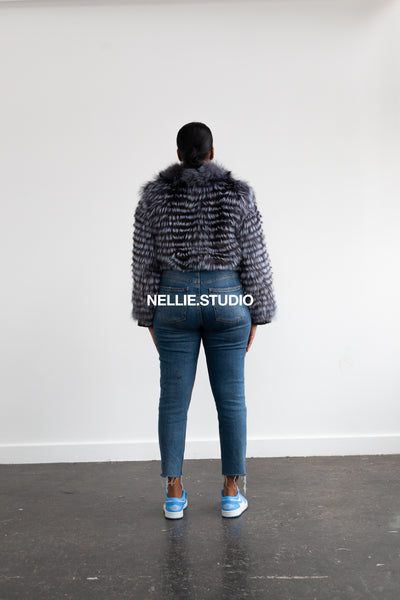 The Cropped Fur Bomber
